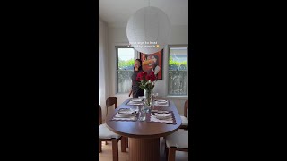 Sunday brunch set up ideas for easy hosting #DiningSet