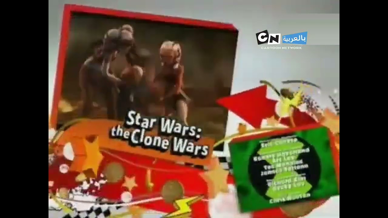 Cartoon network arabic | up next Star Wars: of the clone wars Pushback (2009)