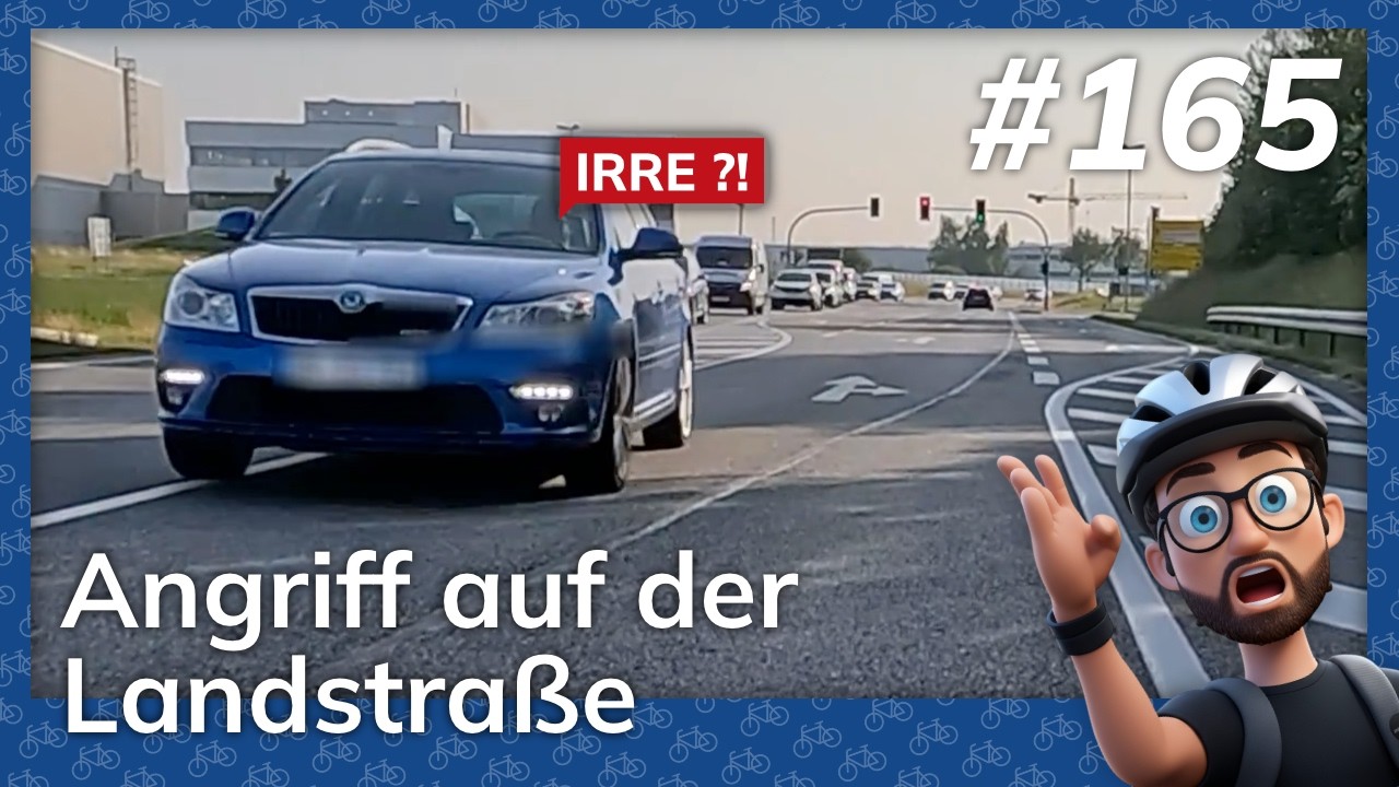 Irre?! Angriff auf der Landstraße – Berlin Cycling Diary #165