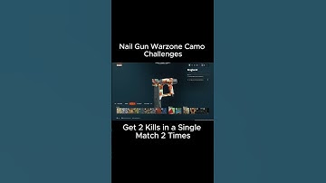 Nail Gun Warzone Camo Challenges #blackops6 #callofduty