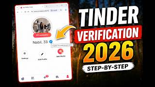 Tinder Verification Guide 2026 🔥 How to Verify Your Profile Step-by-Step😎