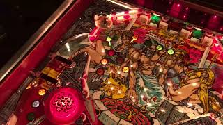 A restored Bally Medusa pinball machine