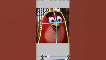 Cara Mudah Menggambar Warna Merah dari Film Angry Birds 😱🥵🥶#merah #angrybirds #celana pendek #men...