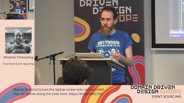 Functional Event Sourcing - Jérémie Chassaing - DDD Europe 2020