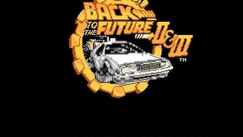 Classic NES Games: Back to the Future II and III (Full Intro & Music, 1989/90)