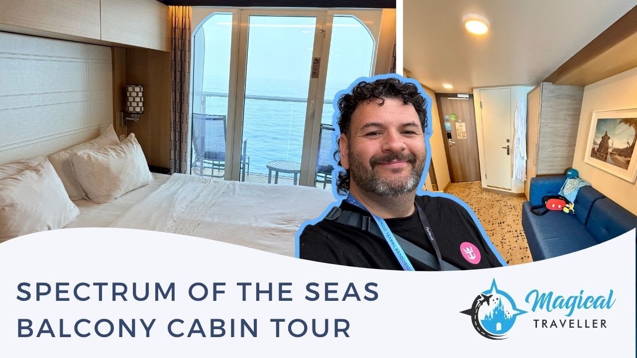 Spectrum of the Seas Balcony Cabin Tour | Royal Caribbean Quantum Ultra