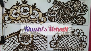 Mehndi Class #26 /Learn How to Start Bridal Mehndi with Flower Designs for Beginners/Khushi's Mehndi