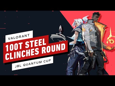 100 Thieves' Steel Sneaks Behind Enemy Line to Clinch A Win in Pro-Level Valorant - JBL Quantum Cup