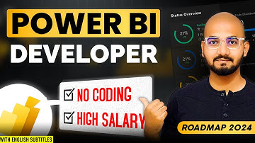 Power BI Developer Roadmap 2024 | Salary - ₹xx,789🤯 | in Tamil | Thoufiq M