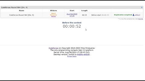 Codeforces Round 964 (Div. 4) - Screencast & Upsolve