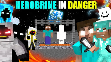 HEROBRINE IS MISSING 😱 ENTITY303 SECRETE BASE | 🔥  HEROBRINE IN DANGER @MiraniGamer @TeddyGaming​