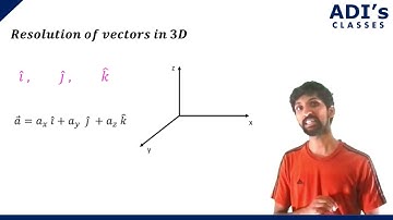 Unit vector | Motion in a Plane | Physics | Class 11 | CBSE and PUC - ADIs Classes |