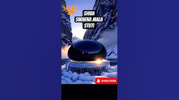 🌟 Shiva Swarna Mala Stuti | Golden Hymn to Lord Shiva | Powerful Mantra Vibes #shorts