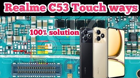 Realme C53 Touch not working problem solved| realme C53 Touch ways solution 