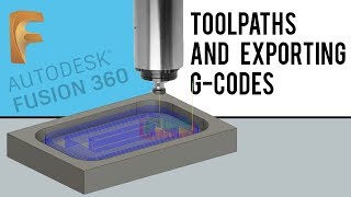 Making TOOLPATHS and exporting GCODES | Fusion 360 | Quick Tip