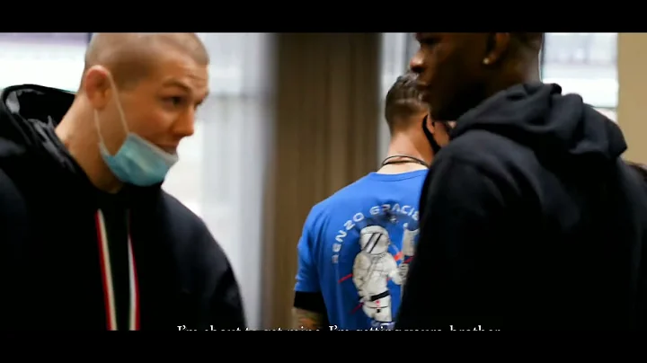 Marvin Vettori e Israel Adesanya si incontrano in Hotel.