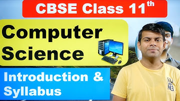 CBSE Computer Science Class 11 Syllabus | Let