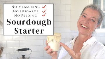 The Easiest Way to Make a Sourdough Starter