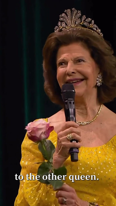 Queen Silvia of Sweden made a rare appearance by surprising Swedish designer Lindarw 🇸🇪