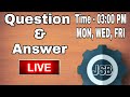 Question And Answer 🔴 Q &amp; A | Jsb Electric