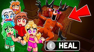 WE SAVED THE DEER MONSTER IN 99 Nights In The Forest...