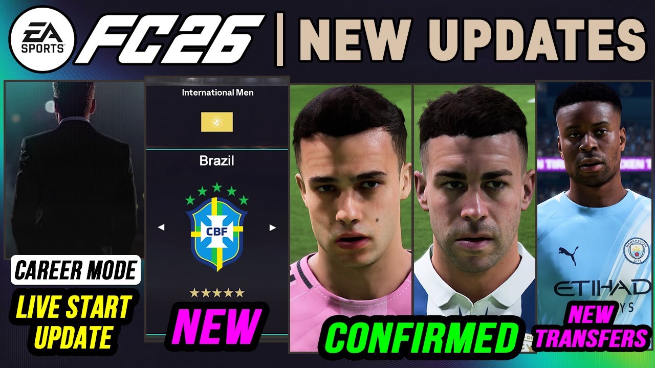 EA FC 26 NEWS | NEW Updates, Licenses, Real Faces & CONFIRMED LEAKS ✅
