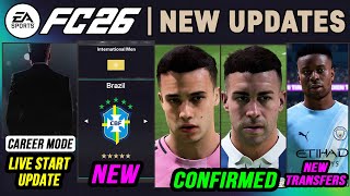 EA FC 26 NEWS | NEW Updates, Licenses, Real Faces \u0026 CONFIRMED LEAKS ✅