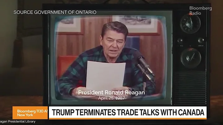 Trump Terminates Trade Talks With Canada Over Reagan Tariff Ad