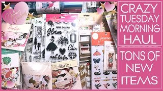 Crazy Tuesday Morning Haul! New Items! - Collab Giveaway Winners