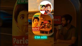l Created a Parle-G Biscuit ￼ Ad Using CGI #shorts