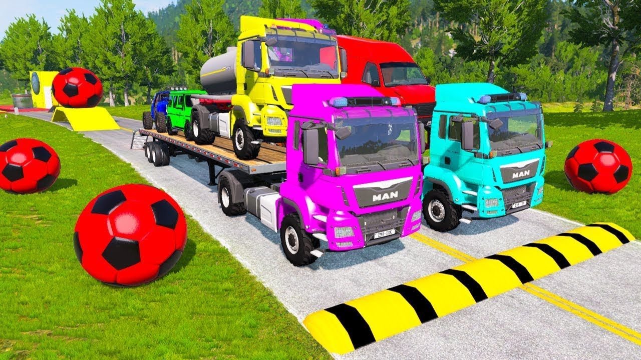 金曜コーヒー: Positive Mood | Chill Café Jazz & Soft Bossa Nova Piano with Calm BeamNG Drive – 作業用カフェBGM