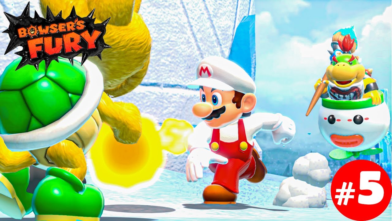 BOWSER'S FURY - O Início de Gameplay do Jogo do Mario, em