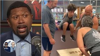 This box jump video might make you cry tears of joy | Jalen \& Jacoby