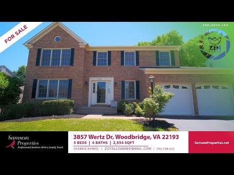 3857 Wertz Dr, Woodbridge, VA home video tour