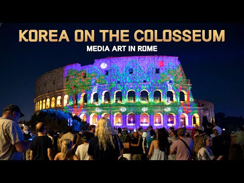 Proiezione media façade al Colosseo [26.06.2025, Roma]