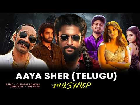 AAYA SHER (TELUGU) SOUTH INDIAN MASS DANCE MIX | DJ DALAL LONDON & VDJ MAHE HD
