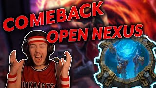 How to Comeback from an Open Nexus as Darius