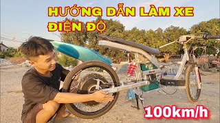 “Xe Đạp Điện Độ Vlog” Nâng Cấp Động Cơ Up Ver Mới Cho Xe Và Hướng Dẫn Cách Làm Xe Điện Độ