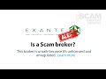 Exante review  broker scam reviews