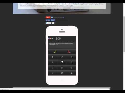 How To Use Ievaphone To Make Free Calls - video from Ievaphone