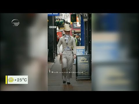 25 წლის შოტლანდიელი მკერავი, რომელიც რეტრო სტილის ჩაცმულობით დადის