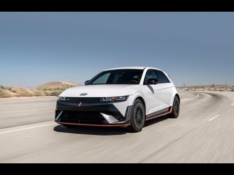 2025 Hyundai Ioniq 5 N Reveal at the Los Angeles Auto Show