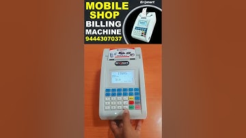 Mobile Shop Billing Machine in Coimbatore #mobile #mobileshop #billing #trending #viralvideo