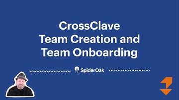 CrossClave Team Creation and Onboarding