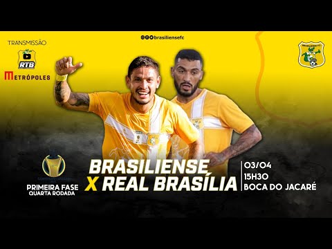 Real Brasília x Brasiliense ao vivo e online, onde assistir, que