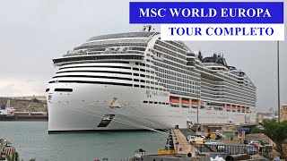 MSC WORLD EUROPA Tour completo