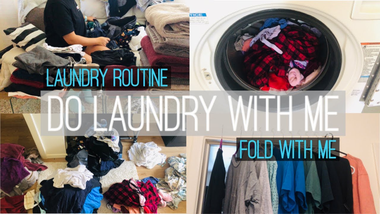 DO LAUNDRY WITH ME || LAUNDRY ROUTINE - YouTube