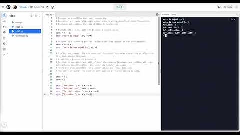 CSP - Python Mathematical Expressions