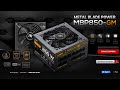 Unboxing Sentey MBP850-GM 🔋 Fuente full modular 850W 80 Plus Bronze ATX 3.1 + PCI 5.1