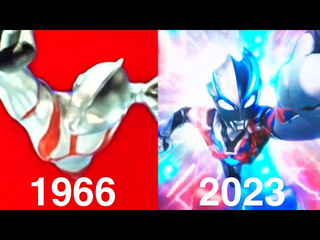 All Ultraman transformation rises 1966-2023 / Ultraman - Ultraman Blazar class=